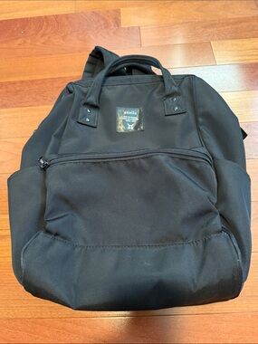 Anello Black Everyday Backpack — Sleek Urban Carry